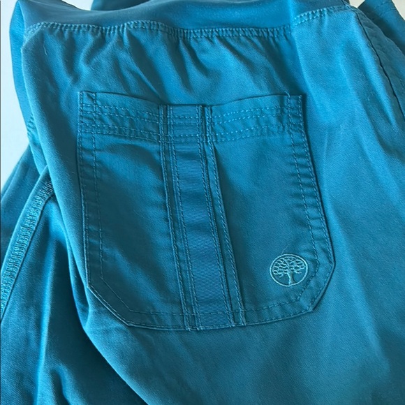 Cherokee Caribbean Blue scrub pants - Picture 2 of 3